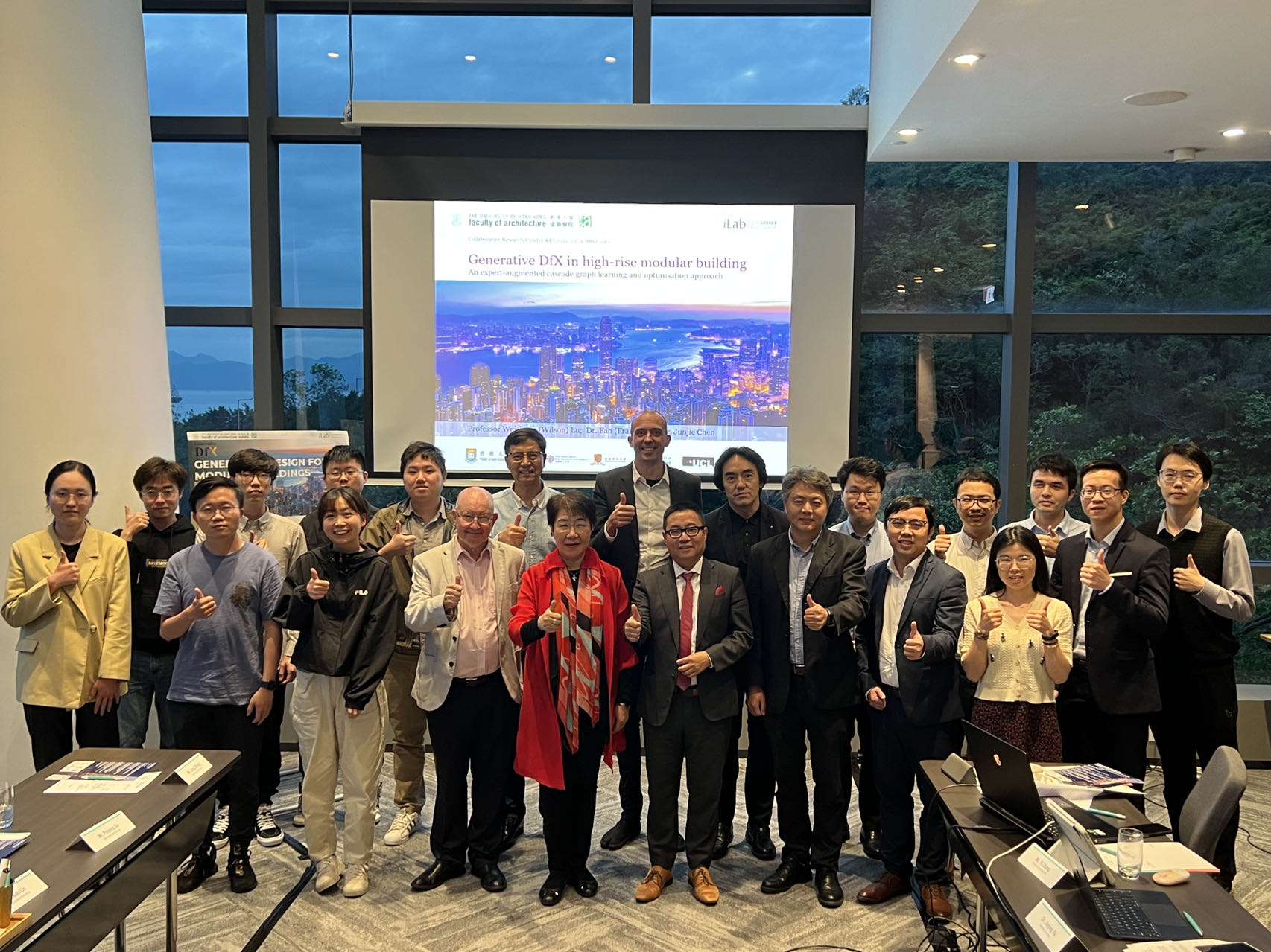 iLab successfully organised Generative Design for Modular Building Forum 2023 cum Collaborative Research Fund (CRF) project kick-off meeting on 10 May 2023