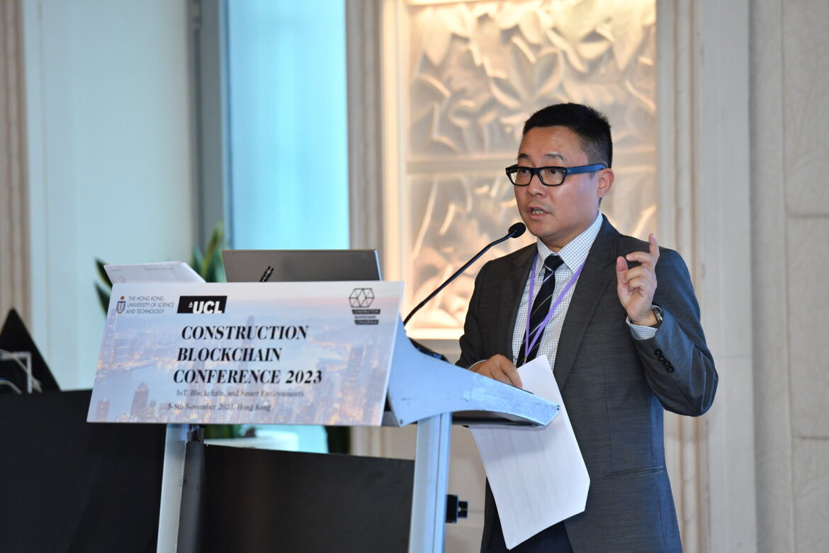 Prof. Lu delivered a keynote speech and chaired a session on CBC 2023: Construction Blockchain Conference 2023 on 7 November 2023