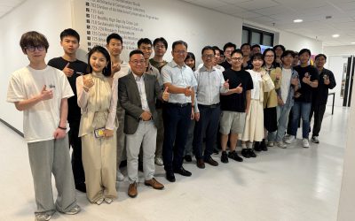 ILab hosted the visit by Dr Zhenggang Yuan, Chairman of Gloden group on 29 May 2024