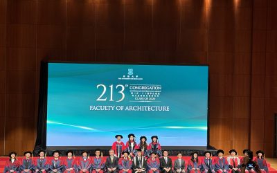 Prof. Lu attended the 213th Congregation for Department of Real Estate and Construction 6 December 2024 and celebrated the graduation of Dr Liang Yuan