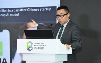 Prof. Lu gave a keynote speech on CIC Chairman Luncheon on AI on 11 April 2025