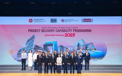 Prof. Lu attended the Project Delivery Capability Programme Convocation Ceremony 2025 at the Hong Kong Polytechnic University on 23 April 2025