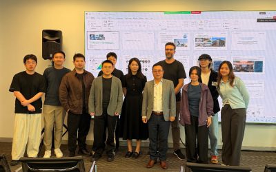 Prof. Wilson Lu and PhD candidate Yuchen Gao shared research on MiC in Aedas!